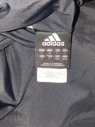 Chaleco Adidas Negro y Rojo