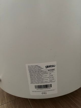 TERMO DE AGUA ELECTRICO DE 80 LITROS MARCA GIATSU