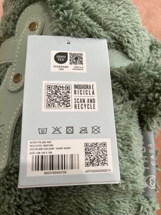 Plaid THUN Casa Plaid 120x160 cm