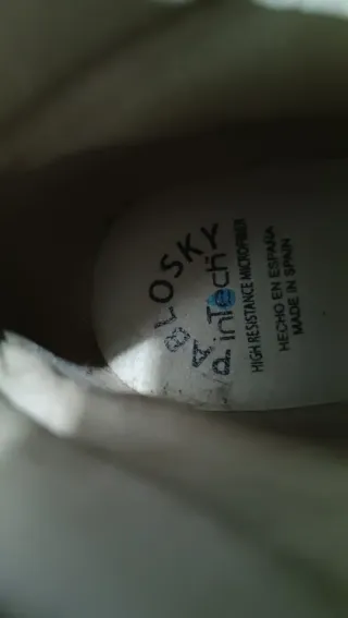 Botas Pablosky cordón T36