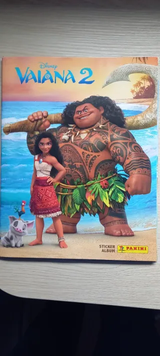 5 Cromos Vaiana 2 Panini