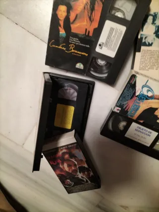 Lote 5 Cintas VHS Películas Clásicas