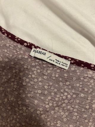 Vestido floral Pull&Bear