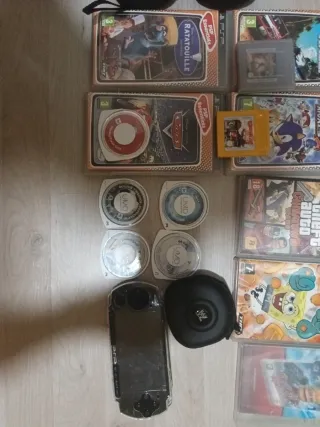 2 PSP Negras + Game Boy + Juegos