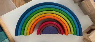 Arcobaleno Grimm's in legno steineriano