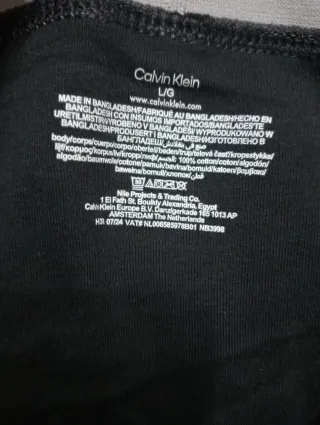 Calzoncillos Calvin Klein 3uds Talla L