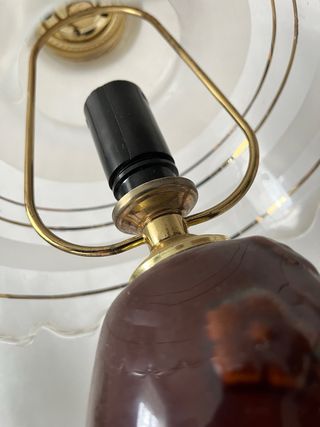 Lámpara antigua años 80