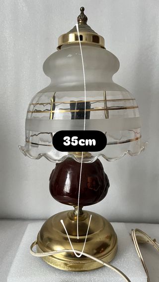 Lámpara antigua años 80
