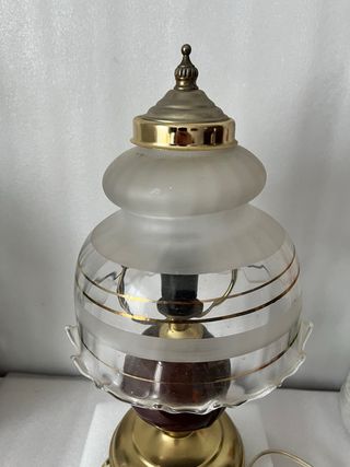 Lámpara antigua años 80