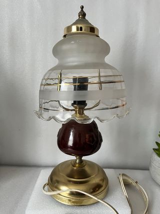 Lámpara antigua años 80