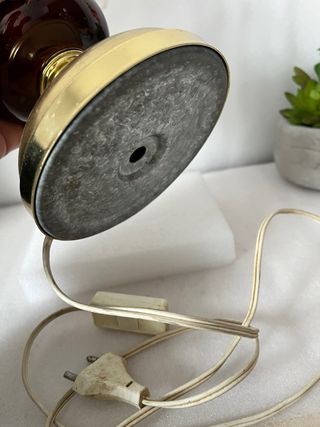 Lámpara antigua años 80