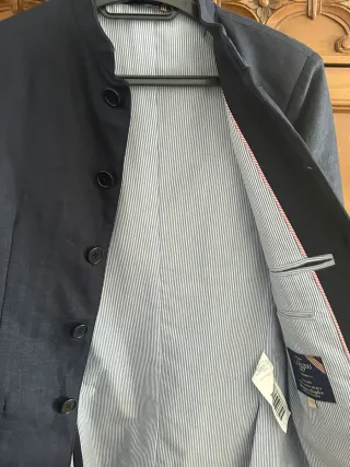 Traje Lino Comunión Tizzas Talla 9-10 Chico