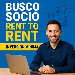 Busco socio Marketing digital
