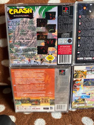 Juegos PlayStation 1 Crash Bandicoot