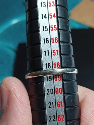 Anillo Plata Ley Piedra onix verde