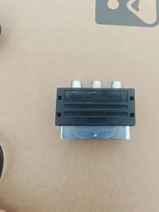 Adaptador SCART a RCA Audio Video
