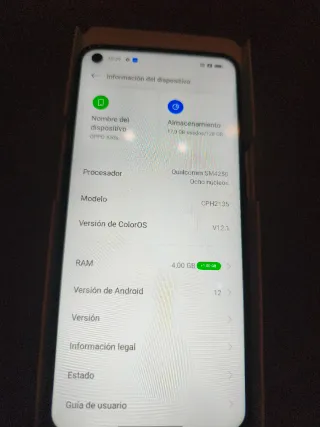 Móvil OPPO A53s Azul