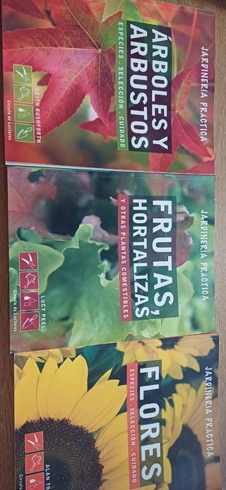 3 Libros jardineria
