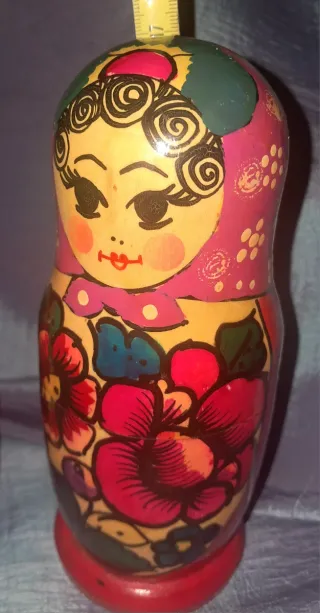 Set di bambole russe, matrioske, artigianato