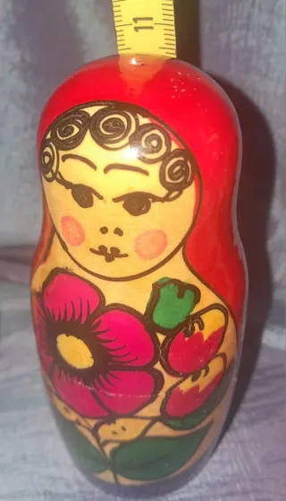 Set di bambole russe, matrioske, artigianato
