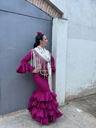 Vestido Flamenca Buganvilla