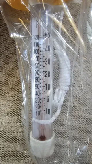 Termómetro flotante para piscina