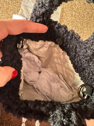 Bolso UGG Negro Peluche borreguito