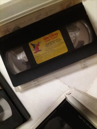 Lote 3 Cintas VHS Disney, Terror y Más