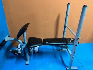 Banco de pesas multifuncional