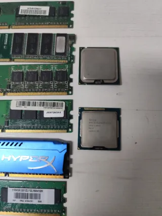 Lote Componentes PC: Tarjeta Gráfica, RAM, CPUs