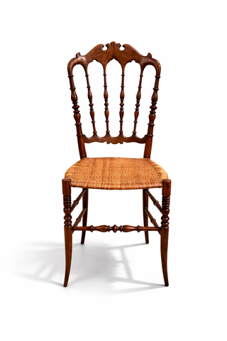 Coppia Sedie Chiavarine Anni '60