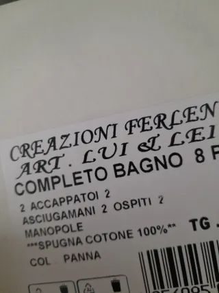 Coppia Accappatoi Lei e Lui pou asciugamani