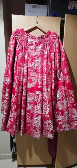 Falda niña para alicantina o fallera