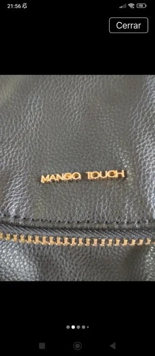 Bolso Negro Mango Touch