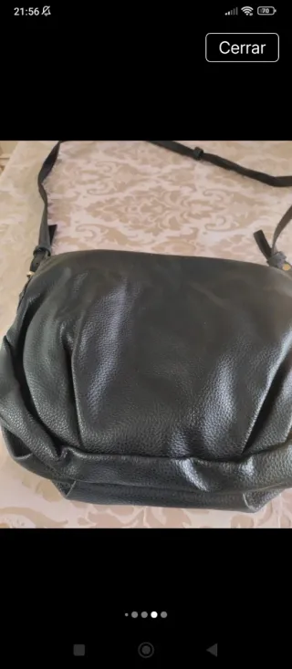 Bolso Negro Mango Touch