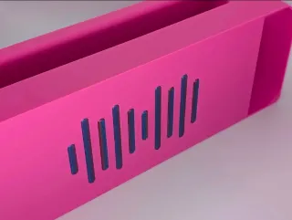 Amplificador de Teléfono Altavoz Pasivo Naranja