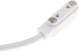 Cable de carga para reloj USB magnético para reloj inteligente de 2 pines, 7,62 mm