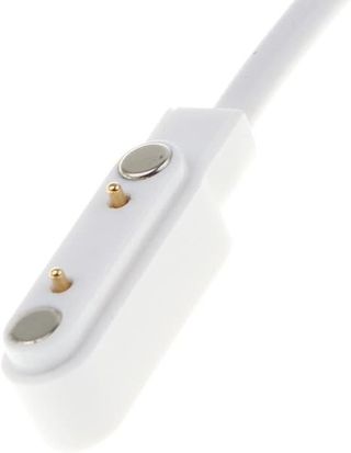 Cable de carga para reloj USB magnético para reloj inteligente de 2 pines, 7,62 mm