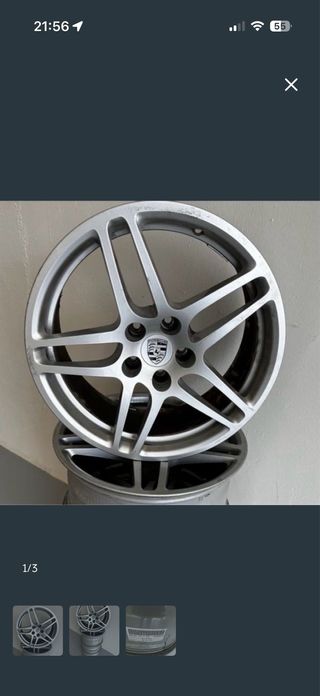 Llantas de aleación Porsche 2 unidades