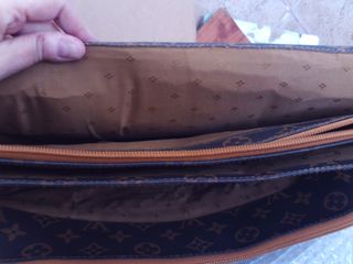 bolso maletin louis vuitton de piel vintage , desc