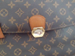 bolso maletin louis vuitton de piel vintage , desc