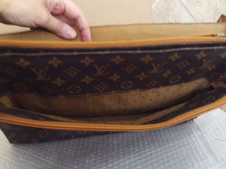 bolso maletin louis vuitton de piel vintage , desc