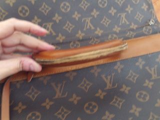 bolso maletin louis vuitton de piel vintage , desc