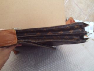 bolso maletin louis vuitton de piel vintage , desc