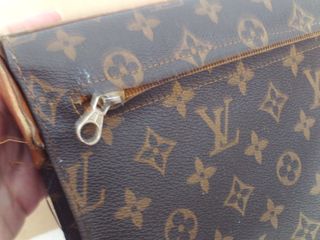 bolso maletin louis vuitton de piel vintage , desc