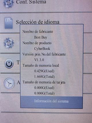 Best Buy Cyberbook v1.3.0 – 2GB (con cargador)