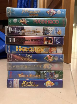 Películas VHS Disney Clásicos