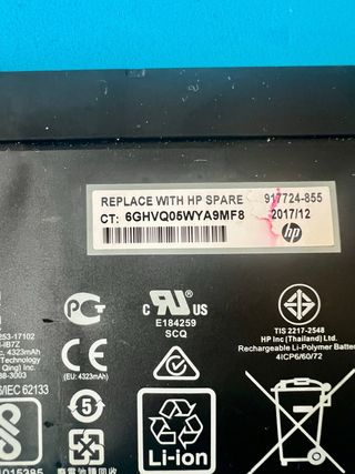 Batería HP SR04XL Usada