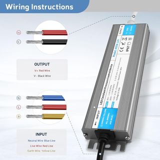 Transformador 220V a 24V 150W 6,25A Ultra Fino Fuente Alimentacion 220V a 24V