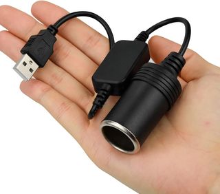 5V USB A Macho a 12V Encendedor de Cigarrillos de Coche